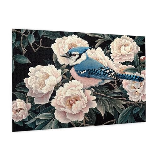 Blume Puzzle 1000 Teile Erwachsene Puzzle Tier Muster Design mit Geschenkbox-Verpackung als Geschenk für Frauen, Anspruchsvolle Familienaktivität für Erwachsene Anfänger,Zimmer Deko 75 x 50 cm -1812y Blume Puzzle 1000 Teile Erwachsene Puzzle Tier Muster Design mit Geschenkbox-Verpackung als Geschenk für Frauen, Anspruchsvolle Familienaktivität für Erwachsene Anfänger,Zimmer Deko 75 x 50 cm -1812y von Zyupwjyy