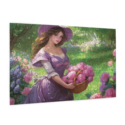 Garten Puzzle 5000 Teile Erwachsene Puzzle Mädchen Muster Design mit Geschenkbox-Verpackung als Geschenk für Frauen, Anspruchsvolle Familienaktivität für Anfänger, Zimmer Deko 105 x 156 cm -1865y Garten Puzzle 5000 Teile Erwachsene Puzzle Mädchen Muster Design mit Geschenkbox-Verpackung als Geschenk für Frauen, Anspruchsvolle Familienaktivität für Anfänger, Zimmer Deko 105 x 156 cm -1865y von Zyupwjyy