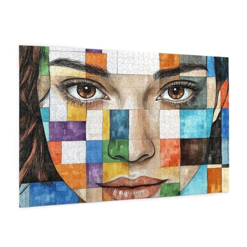 Puzzle Abstrakt Puzzle 500 Teile Mädchen Puzzles Erwachsene mit Geschenkbox, DIY Groß Holzpuzzle für Erwachsene, Geschicklichkeitsspiel für Die Ganze Familie Geschenke für Frauen 52 x 38 cm -52y Puzzle Abstrakt Puzzle 500 Teile Mädchen Puzzles Erwachsene mit Geschenkbox, DIY Groß Holzpuzzle für Erwachsene, Geschicklichkeitsspiel für Die Ganze Familie Geschenke für Frauen 52 x 38 cm -52y von Zyupwjyy