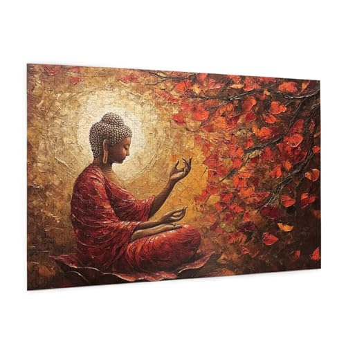 Puzzle Der Buddha Puzzle 500 Teile Retro Puzzles Erwachsene mit Geschenkbox, DIY Groß Holzpuzzle für Erwachsene, Geschicklichkeitsspiel für Die Ganze Familie Geschenke für Frauen 52 x 38 cm -340y Puzzle Der Buddha Puzzle 500 Teile Retro Puzzles Erwachsene mit Geschenkbox, DIY Groß Holzpuzzle für Erwachsene, Geschicklichkeitsspiel für Die Ganze Familie Geschenke für Frauen 52 x 38 cm -340y von Zyupwjyy