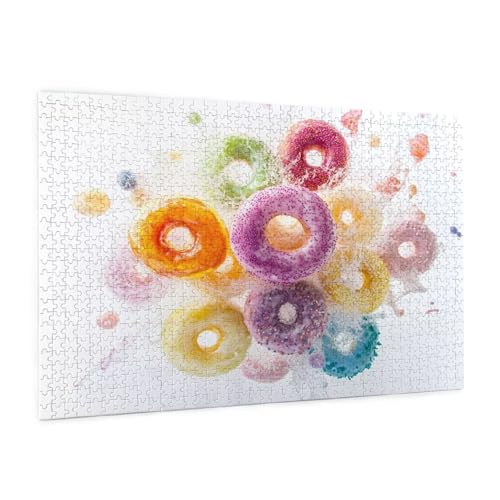 Puzzle Farbe Puzzle 1500 Teile Krapfen Puzzles Erwachsene mit Geschenkbox, DIY Groß Holzpuzzle für Erwachsene, Geschicklichkeitsspiel für Die Ganze Familie Geschenke für Frauen 87 x 57 cm -36y Puzzle Farbe Puzzle 1500 Teile Krapfen Puzzles Erwachsene mit Geschenkbox, DIY Groß Holzpuzzle für Erwachsene, Geschicklichkeitsspiel für Die Ganze Familie Geschenke für Frauen 87 x 57 cm -36y von Zyupwjyy