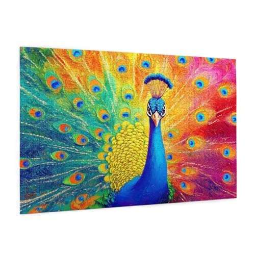 Puzzle Farbe Puzzle 3000 Teile Pfau Puzzles Erwachsene mit Geschenkbox,DIY Groß Holzpuzzle für Erwachsene,Geschicklichkeitsspiel für Die Ganze Familie Geschenke für Frauen,Puzzlegröße 81 x 122 cm -30y Puzzle Farbe Puzzle 3000 Teile Pfau Puzzles Erwachsene mit Geschenkbox,DIY Groß Holzpuzzle für Erwachsene,Geschicklichkeitsspiel für Die Ganze Familie Geschenke für Frauen,Puzzlegröße 81 x 122 cm -30y von Zyupwjyy