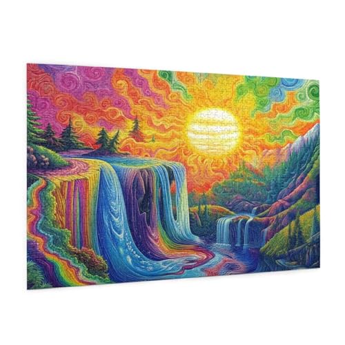 Puzzle Farbe Puzzle 3000 Teile Wasserfall Puzzles Erwachsene mit Geschenkbox, DIY Groß Holzpuzzle für Erwachsene, Geschicklichkeitsspiel für Die Ganze Familie Geschenke für Frauen 81 x 122 cm -33y Puzzle Farbe Puzzle 3000 Teile Wasserfall Puzzles Erwachsene mit Geschenkbox, DIY Groß Holzpuzzle für Erwachsene, Geschicklichkeitsspiel für Die Ganze Familie Geschenke für Frauen 81 x 122 cm -33y von Zyupwjyy
