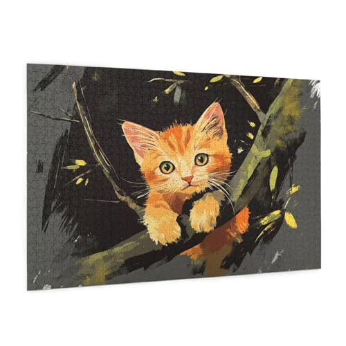 Puzzle Interessant Puzzle 500 Teile Katze Puzzles Erwachsene mit Geschenkbox, DIY Groß Holzpuzzle für Erwachsene, Geschicklichkeitsspiel für Die Ganze Familie Geschenke für Frauen 52 x 38 cm -1065y Puzzle Interessant Puzzle 500 Teile Katze Puzzles Erwachsene mit Geschenkbox, DIY Groß Holzpuzzle für Erwachsene, Geschicklichkeitsspiel für Die Ganze Familie Geschenke für Frauen 52 x 38 cm -1065y von Zyupwjyy