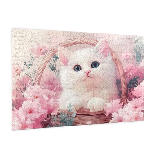 Puzzle Interessant Puzzle 500 Teile Katze Puzzles Erwachsene mit Geschenkbox, DIY Groß Holzpuzzle für Erwachsene, Geschicklichkeitsspiel für Die Ganze Familie Geschenke für Frauen 52 x 38 cm -1061y Puzzle Interessant Puzzle 500 Teile Katze Puzzles Erwachsene mit Geschenkbox, DIY Groß Holzpuzzle für Erwachsene, Geschicklichkeitsspiel für Die Ganze Familie Geschenke für Frauen 52 x 38 cm -1061y von Zyupwjyy