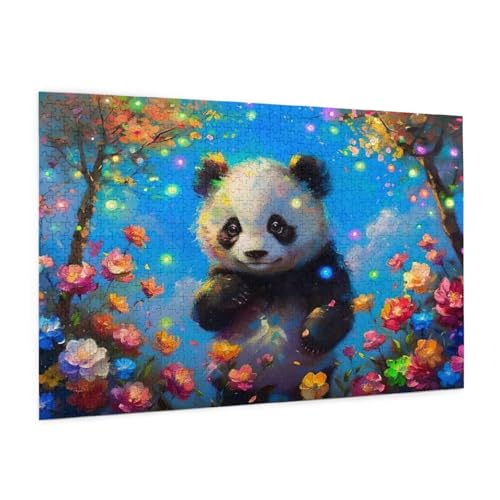Puzzle Interessant Puzzle 500 Teile Panda Puzzles Erwachsene mit Geschenkbox, DIY Groß Holzpuzzle für Erwachsene, Geschicklichkeitsspiel für Die Ganze Familie Geschenke für Frauen 52 x 38 cm -1068y Puzzle Interessant Puzzle 500 Teile Panda Puzzles Erwachsene mit Geschenkbox, DIY Groß Holzpuzzle für Erwachsene, Geschicklichkeitsspiel für Die Ganze Familie Geschenke für Frauen 52 x 38 cm -1068y von Zyupwjyy