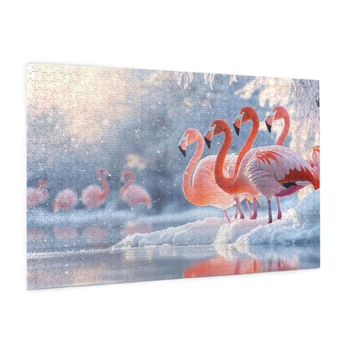 Puzzle Tier Puzzle 500 Teile Flamingo Puzzles Erwachsene mit Geschenkbox, DIY Groß Holzpuzzle für Erwachsene, Geschicklichkeitsspiel für Die Ganze Familie Geschenke für Frauen 52 x 38 cm -1339y Puzzle Tier Puzzle 500 Teile Flamingo Puzzles Erwachsene mit Geschenkbox, DIY Groß Holzpuzzle für Erwachsene, Geschicklichkeitsspiel für Die Ganze Familie Geschenke für Frauen 52 x 38 cm -1339y von Zyupwjyy