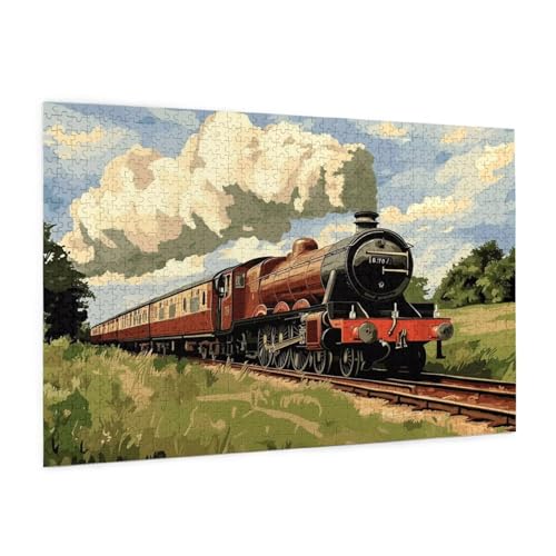 Puzzle Zug Puzzle 6000 Teile Landschaft Puzzles Erwachsene mit Geschenkbox, DIY Groß Holzpuzzle für Erwachsene, Geschicklichkeitsspiel für Die Ganze Familie Geschenke für Frauen 105 x 180 cm -1883y Puzzle Zug Puzzle 6000 Teile Landschaft Puzzles Erwachsene mit Geschenkbox, DIY Groß Holzpuzzle für Erwachsene, Geschicklichkeitsspiel für Die Ganze Familie Geschenke für Frauen 105 x 180 cm -1883y von Zyupwjyy