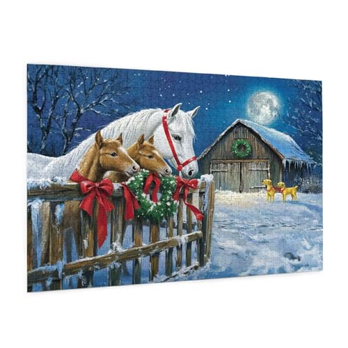 Tier Puzzle 1000 Teile Erwachsene Puzzle Bauernhof Muster Design mit Geschenkbox-Verpackung als Geschenk für Frauen, Anspruchsvolle Familienaktivität für Anfänger, Zimmer Deko 75 x 50 cm -2071y Tier Puzzle 1000 Teile Erwachsene Puzzle Bauernhof Muster Design mit Geschenkbox-Verpackung als Geschenk für Frauen, Anspruchsvolle Familienaktivität für Anfänger, Zimmer Deko 75 x 50 cm -2071y von Zyupwjyy