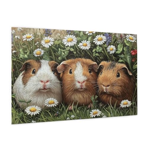 Tier Puzzle 1000 Teile Erwachsene Puzzle Hamster Muster Design mit Geschenkbox-Verpackung als Geschenk für Frauen, Anspruchsvolle Familienaktivität für Anfänger, Zimmer Deko 75 x 50 cm -136y Tier Puzzle 1000 Teile Erwachsene Puzzle Hamster Muster Design mit Geschenkbox-Verpackung als Geschenk für Frauen, Anspruchsvolle Familienaktivität für Anfänger, Zimmer Deko 75 x 50 cm -136y von Zyupwjyy