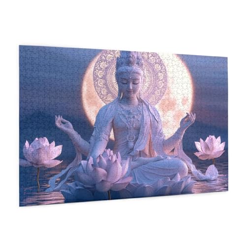 Zen Puzzle 1000 Teile Erwachsene Puzzle Landschaft Muster Design mit Geschenkbox-Verpackung als Geschenk für Frauen, Anspruchsvolle Familienaktivität für Anfänger, Zimmer Deko 75 x 50 cm -40y Zen Puzzle 1000 Teile Erwachsene Puzzle Landschaft Muster Design mit Geschenkbox-Verpackung als Geschenk für Frauen, Anspruchsvolle Familienaktivität für Anfänger, Zimmer Deko 75 x 50 cm -40y von Zyupwjyy