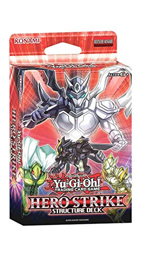 a YuGiOh Structure Deck Hero Strike | DEUTSCH | Yu-Gi-Oh! Karten NEU & GÜNSTIG | + Arkero-G 50 Small Soft Sleeves japanische Kartenhüllen von Antec