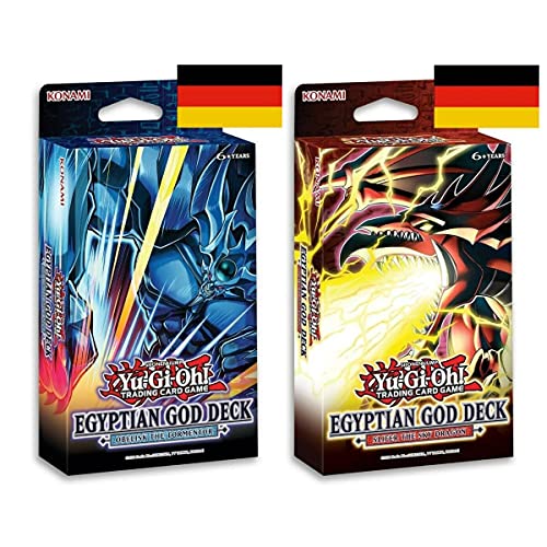 a YuGiOh! Structure Decks Ägyptische Götter Slifer & Obelisk | DEUTSCH | Yu-Gi-Oh! Karten NEU GÜNSTIG Sonderangebot von Antec