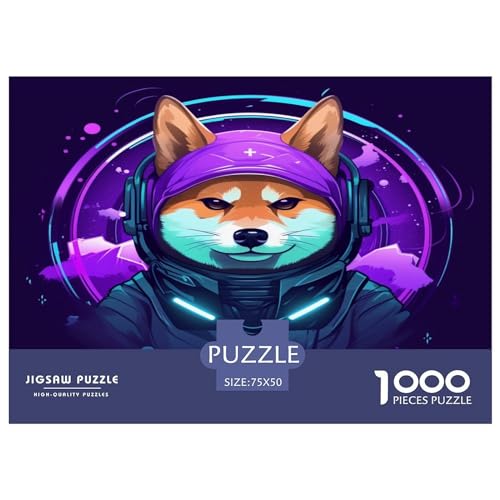 1000 Teile, Lila_ NFT-Puzzles, Puzzles für Erwachsene, Lernspiele für zu Hause, DIY-Spielzeug, 1000 Stück (75 x 50 cm) von aaaaab