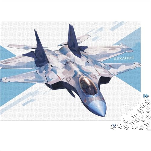 1000-teiliges Puzzle für Erwachsene, Geschenke für Kampfflugzeuge, Puzzle für Erwachsene und Teenager, Familienunterhaltungsspielzeug, 1000 Teile (75 x 50 cm) von aaaaab
