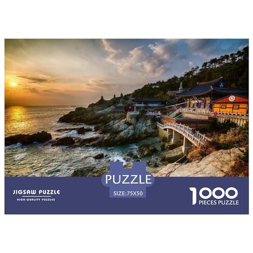 1000-teiliges Religionspuzzle, Puzzle für Erwachsene, Puzzle für Erwachsene und Teenager, 1000 Teile (75 x 50 cm) von aaaaab