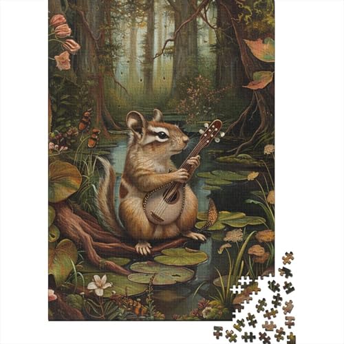 300-teiliges Puzzle für Erwachsene, Murmeltier-Puzzle für Erwachsene, Herausforderungsspielzeug, 300-teiliges Puzzle für Erwachsene, 300 Teile (40 x 28 cm) von aaaaab