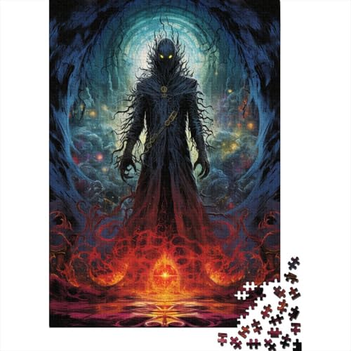 300-teiliges Puzzle für Kinder, „Evil Hellbringer“, 300 Puzzles für Teenager, Geschenk-Puzzles, Entspannungspuzzles, Teenager-Puzzle, 300-teilig (40 x 28 cm) von aaaaab