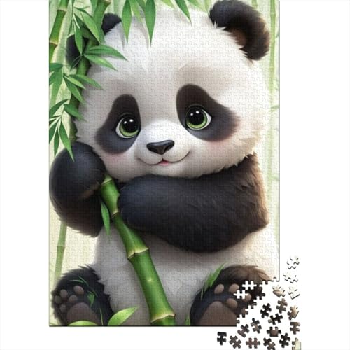 300-teiliges Puzzle mit Tier-Panda-Motiv für Kinder, Puzzles, Lernspielzeug, 300 Teile (40 x 28 cm) von aaaaab