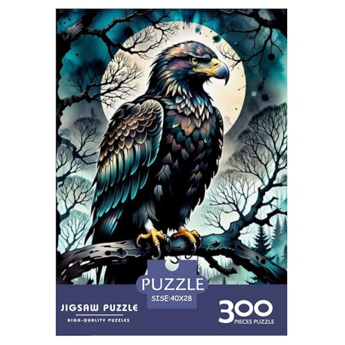 300-teiliges Puzzle mit Tierkunst und Vögeln für Erwachsene, Puzzles für Erwachsene, Puzzles, einzigartige Heimdekoration und Geschenke, 300 Stück (40 x 28 cm) von aaaaab