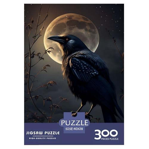 300-teiliges Puzzle mit Tierkunst und Vögeln für Erwachsene und Teenager. Puzzle für Familienspaß und Spieleabende. 300 Teile (40 x 28 cm) von aaaaab