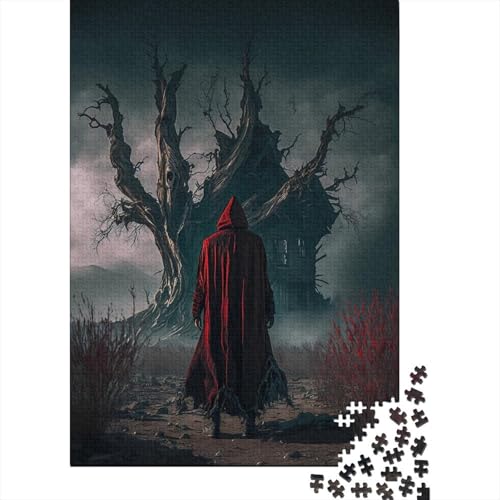 500-teiliges Horror-Art-Puzzle (78) für Erwachsene Teenager. Puzzle für Erwachsene und Teenager Erwachsene ab 14 Jahren. 500 Teile (52 x 38 cm) von aaaaab