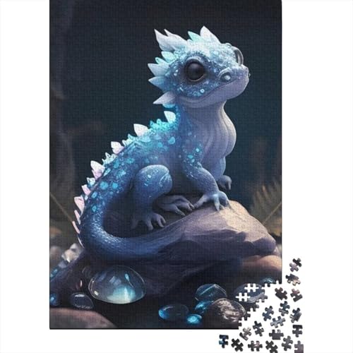 500-teiliges künstlerisches Baby-Drachen-Puzzle für Kinder, Puzzles, Lernspielzeug, 500 Teile (52 x 38 cm) von aaaaab