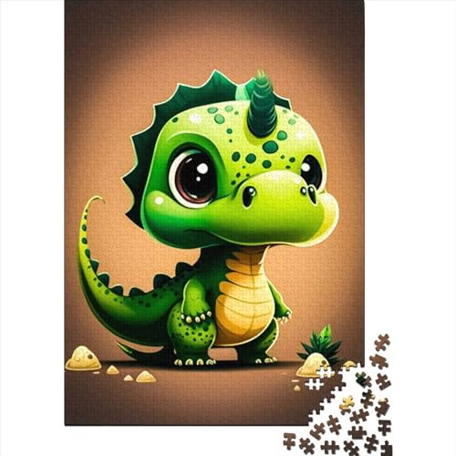 Baby-Drache-Puzzle 300 Teile für Teenager-Geschenke, Holzpuzzle, Erwachsenen-Puzzle, Familienspaß, Puzzle 300 Teile (40 x 28 cm) von aaaaab