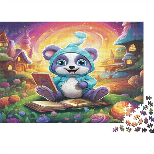 Bären-Puzzles, 300 Teile, Holzpuzzles für Teenager, Geschenke, Denksport-Puzzle, 300 Teile (40 x 28 cm) von aaaaab