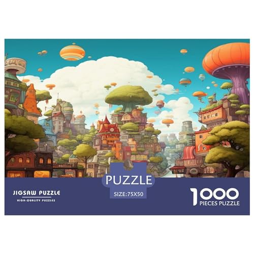 Cartoon_world Puzzle für Erwachsene und Jugendliche, 1000 Teile, Puzzle für Erwachsene, Puzzle für Erwachsene, 1000 Teile (75 x 50 cm) von aaaaab