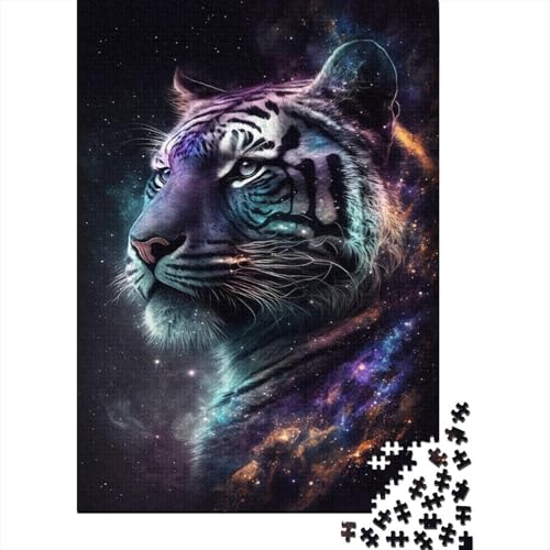 Galaxy Animal Tiger Puzzle 300 Teile für Kinder und Teenager ab 12 Jahren, 300 Teile (40 x 28 cm) von aaaaab