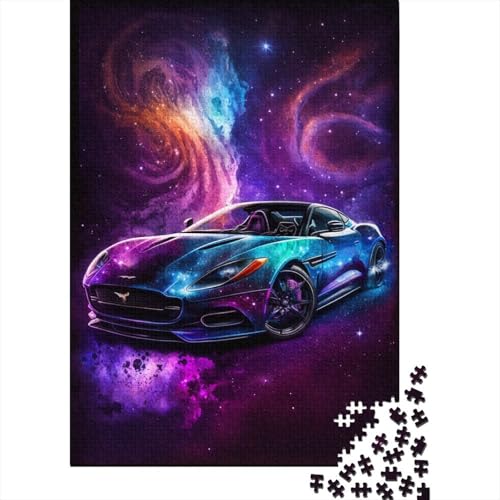 Galaxy Sports Car Puzzle 1000 Teile Puzzle für Erwachsene, Denkspiel, Puzzlespielzeug für Erwachsene, 1000 Stück (75 x 50 cm) von aaaaab