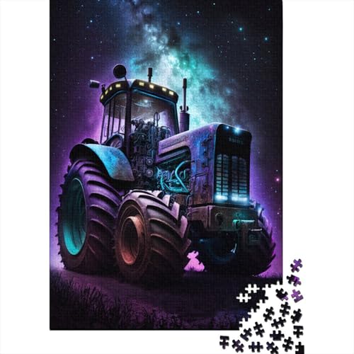 Galaxy Traktor Puzzle 1000 Teile für Kinder Spielzeug Spiele Puzzle Holzpuzzle für Alter 18 Jahre Upe Lernspiele 1000 Stück (75x50cm) von aaaaab