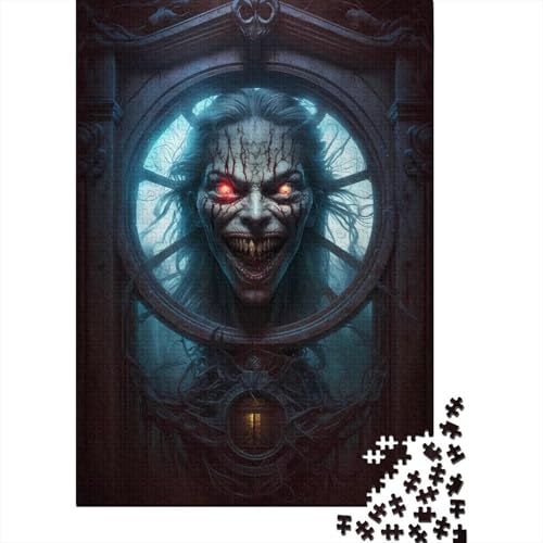 Horror Art (31) Puzzle für Erwachsene und Jugendliche, 1000 Teile, Puzzle, Puzzle für Erwachsene, Puzzle für Erwachsene, Lernspiel, Herausforderungsspielzeug, 1000 Teile (75 x 50 cm) von aaaaab