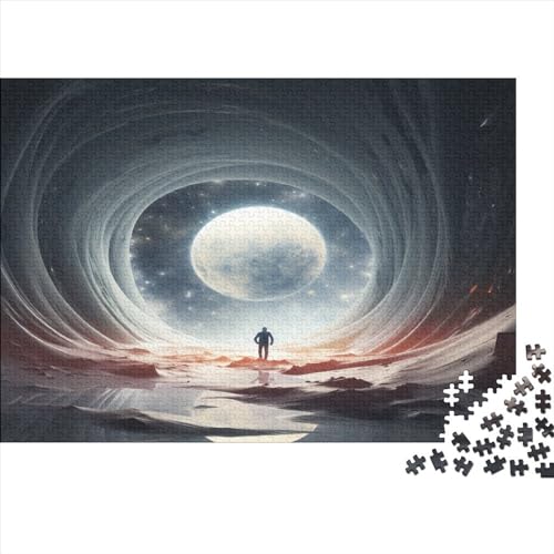 Interstellar_Travel-Puzzles, 300 Teile, Holzpuzzles, Puzzles für Teenager, Geschenke, Heimdekoration, Puzzlespielzeug, 300 Stück (40 x 28 cm) von aaaaab