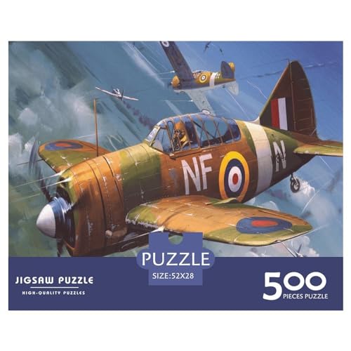 Kämpfer-Puzzles für Erwachsene und Jugendliche, Holzpuzzle, Puzzle für Erwachsene, Denksport-Puzzle, 500 Teile (52 x 38 cm) von aaaaab