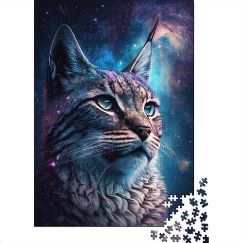 Luchs-Tiergalaxie-Puzzle für Kinder, 300 Teile, Familie, 300 Teile (40 x 28 cm) von aaaaab