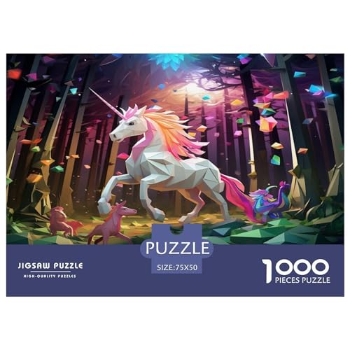 Mythologische Geschichten-Puzzles 1000 Teile, Holzpuzzles, Holzpuzzles für Erwachsene, Puzzles, nachhaltiges Puzzle für Erwachsene | Spiele 1000 Teile (75 x 50 cm) von aaaaab
