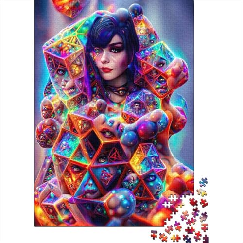 Puzzle 500 Teile, Encased Lust Puzzles, Puzzle für Erwachsene und Jugendliche, Schwierigkeitsgrad: Kreatives Puzzle, Lernspielzeug, Spiel, Familiendekoration, 500 Teile (52 x 38 cm) von aaaaab