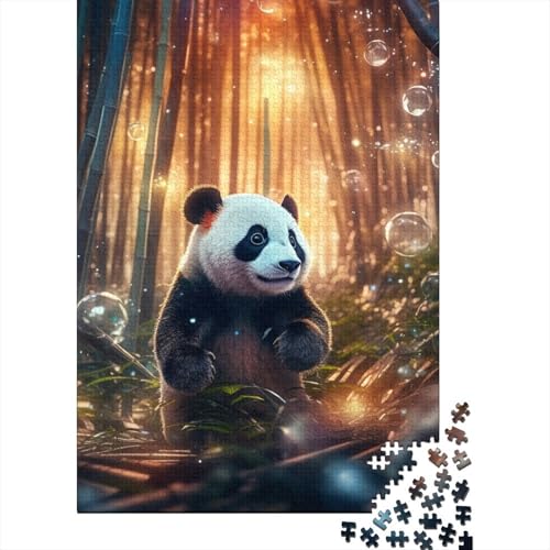 Puzzle für Erwachsene, 1000-teiliges Puzzle für Erwachsene, Galaxy Panda-Puzzles, aus Holz, kreatives Puzzle, für Familienfreunde, Spiel, Puzzle, lustiges Spielzeug, Geschenke, 1000 Stück (75 x 50 cm) von aaaaab