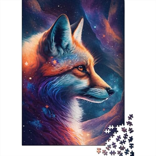 Puzzle für Erwachsene, 300-teiliges Galaxy Fox-Puzzle für Erwachsene, Brettpuzzle für Kinder, lustiges Geschenk, 300 Stück (40 x 28 cm) von aaaaab