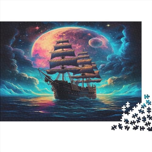 Puzzle für Erwachsene „Segel“, Holzpuzzle für Erwachsene, Puzzles für Erwachsene, 300 Teile (40 x 28 cm) von aaaaab