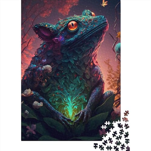 Puzzle für Erwachsene 1000 Teile, Spirits of Nature, kreatives quadratisches Puzzle für Erwachsene und Jugendliche, Holzbrettpuzzle, anspruchsvolles Spiel, 1000 Teile (75 x 50 cm) von aaaaab