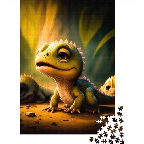 Puzzle für Erwachsene mit 1000 Teilen, Baby-Drache, Puzzle für Erwachsene, Puzzles für Erwachsene, Lernspiel, Herausforderungsspielzeug, 1000 Teile (75 x 50 cm) von aaaaab