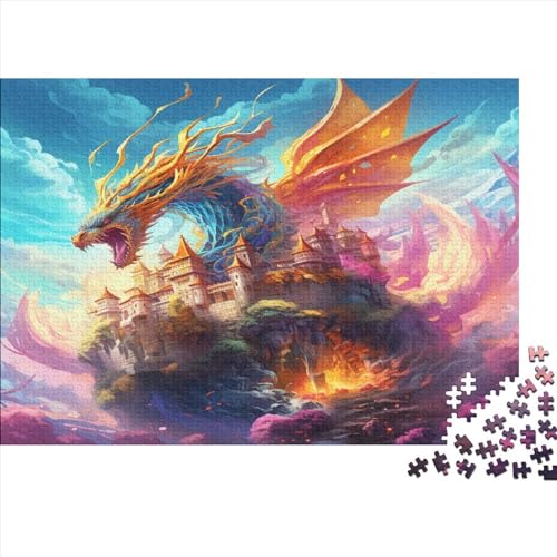 Puzzle für Erwachsene mit 300 Teilen „Mysterious_castle“-Puzzle, Puzzle für Erwachsene, Puzzle für Erwachsene, 300 Teile (40 x 28 cm) von aaaaab