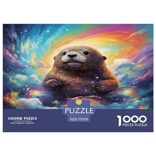 Puzzle für Erwachsene und Jugendliche, Fantasy-Stil, Puzzles für Erwachsene, Puzzles für Erwachsene, Lernspiel, Herausforderungsspielzeug, 1000 Teile (75 x 50 cm) von aaaaab