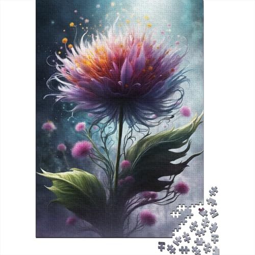 Puzzle für Kinder, 500-teiliges Puzzle für Teenager, Tierkunst, Blumen, Puzzles für die ganze Familie, anspruchsvolle Spiele, Unterhaltungsspielzeug, Geschenke, 500 Stück (52 x 38 cm) von aaaaab