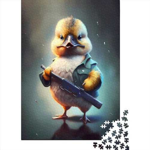 Rookie Baby Duck Puzzle für Erwachsene und Jugendliche, 500 Teile, Puzzle für Erwachsene und Jugendliche, Lernpuzzle, 500 Teile (52 x 38 cm) von aaaaab