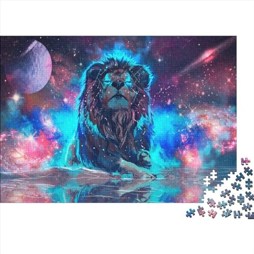 Star Lion Puzzles 300 Teile Holzpuzzles Puzzles 300 Teile Lernspielzeug 300 Stück (40x28cm) von aaaaab