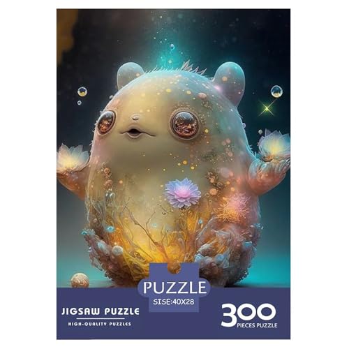 Süße Monster, 300-teiliges Puzzle für Teenager, Geschenke, Holzpuzzle, Puzzle für Erwachsene, Lernspiele für zu Hause, DIY-Spielzeug, 300 Teile (40 x 28 cm) von aaaaab